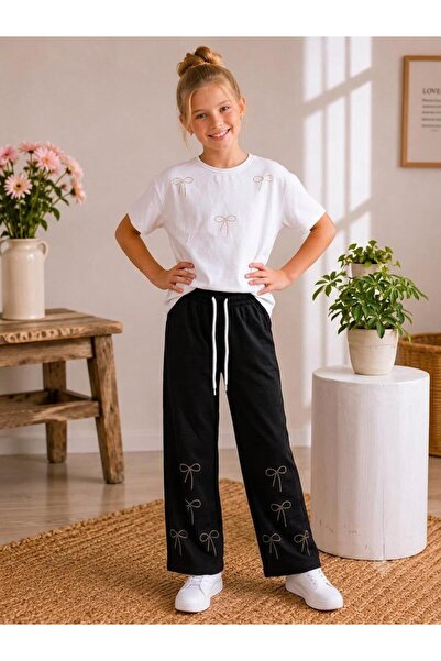 ERDEM KIDS Set de vară din bumbac pentru fete, din două piese