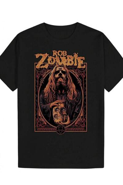 KYMC07 Summer Casual Round Neck Portrait Men T-Shirt