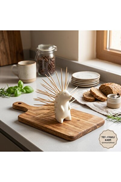 Filkorium3D Cute Hedgehog Toothpick Holder – 8 cm Plastic Decorative Toothpic...
