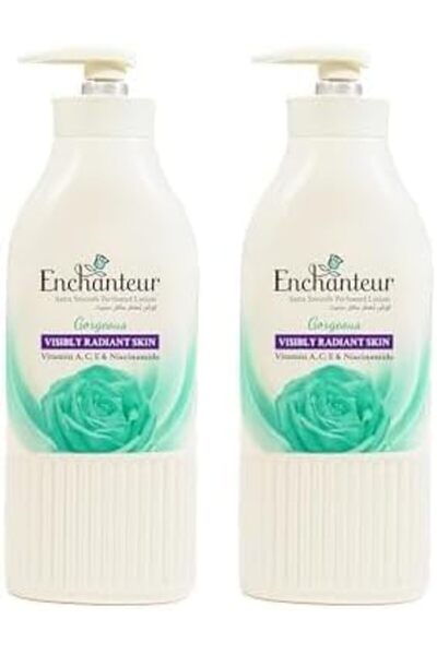ENCHANTEUR Satin Smooth- Gorgeous Lotion With Aloe Vera & Olive Butter For Sa...