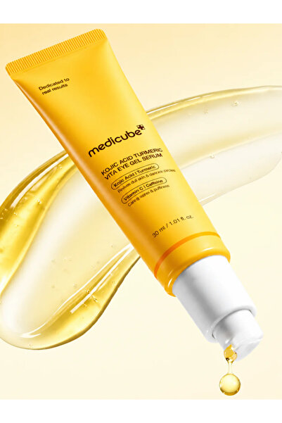 Medicube Kojic Acid Turmeric Vita Eye Gel Serum – 30ml