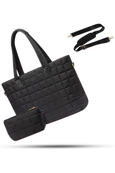 Generic Manbab Women's Large Laptop Tote Bag – Lightweight Work & Travel Shou...