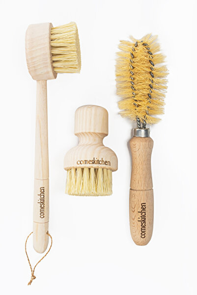 ComesBeauty 3-Piece Natural Cleaning Kit, Vegan and Perfect Choice for Powerf...