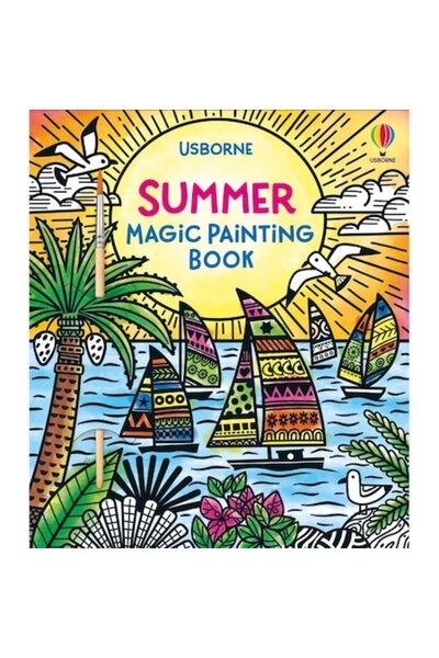 Usborne Children's Book, Usborne, Summer Magic Painting Book, 5+ years