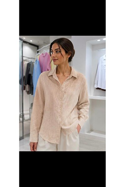 Azda Shirt, Imported Linen Short Shirt