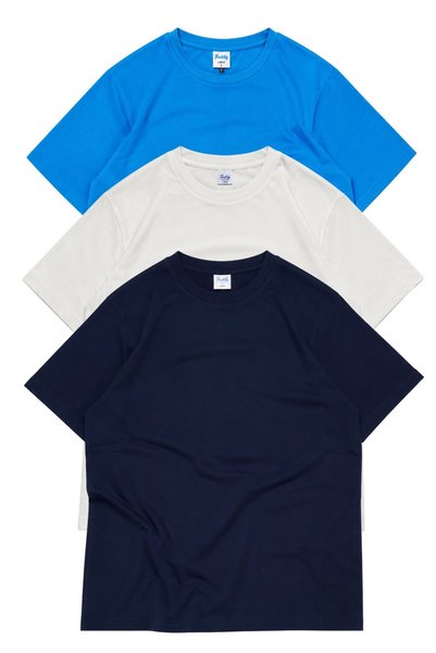 Fuddy Moda 10'lı Unisex Regular Fit Bisiklet Yaka Tişört
