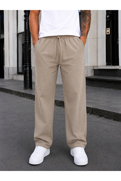by fiyaka fashion Men's Cotton Linen Premium Quality Baggy Pants (No Showing ...