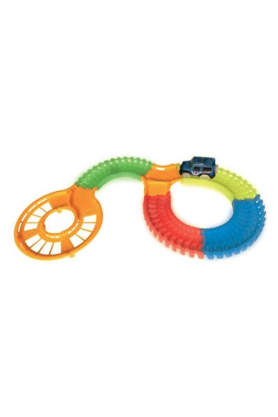 OEM Set de pistă auto fosforescentă - 62 de piese