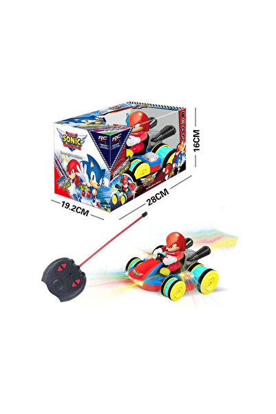 naniland.ro RC Remote Control Toy LED Lights Sounds USB Rechargeable - Kids Gift