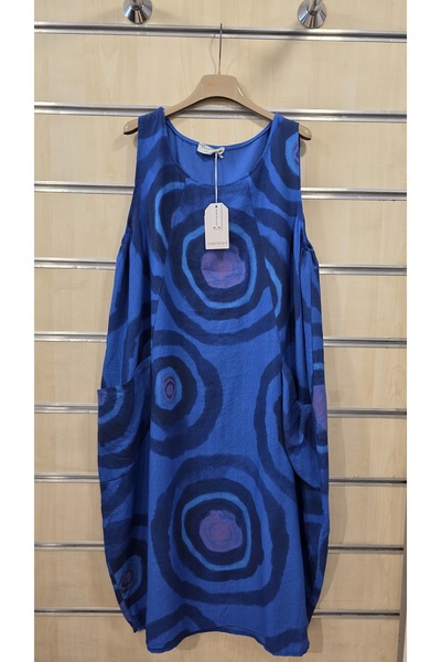 Park Moda Italian Long Sleeveless Dress