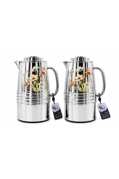 revan Luxury Stainless Steel Thermal Insulated Coffee & Tea Thermos Flask Set...