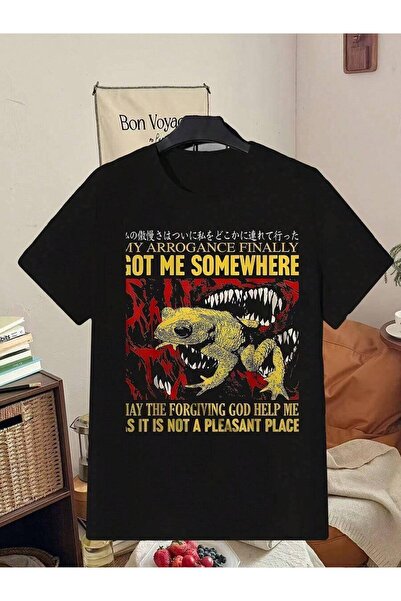 799 Men'S Heavy Metal Casual Loose Short Sleeve T-Shirt | New Fashion Print, ...
