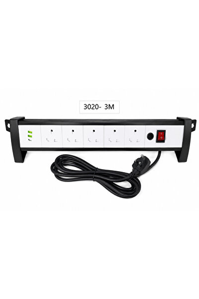 Primo Plus Professional 3020-3M Power Strip equipped with multiple electrical...