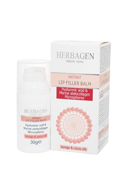 Herbagen Balsam de Buze Filler cu Sfere de Acid Hialuronic si Colagen Marin H...