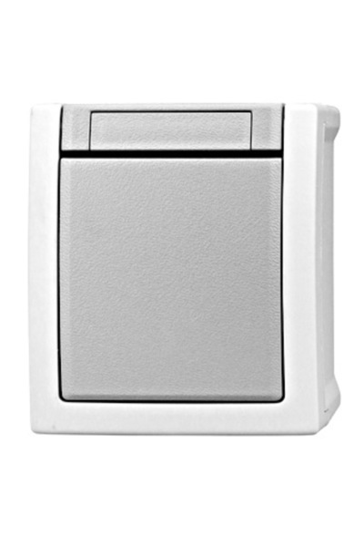 SCHRACK Întrerupător unipolar, 10 A, PT, borne elastice, IP 54