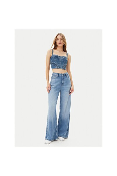Guess Top de damă W5GH86D4H7C Albastru