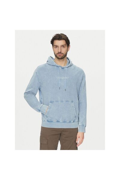 Guess Jeans Ανδρική Μπλούζα M5GQ23KCTJ1 Μπλε