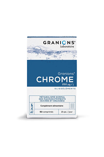 Granions Chromium Suport pentru Glicemie și Cravings pentru Zahăr, Capsule, 6...