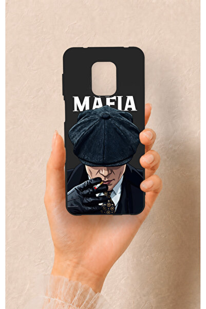 Vip Case Redmi Note 9 Pro 9S Uyumlu MAFIA Desenli Silikon Kılıf