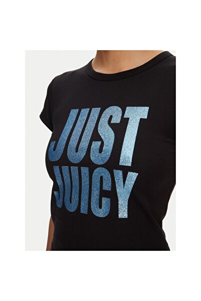 Juicy Couture Tricou de damă JCGCT125040 Negru