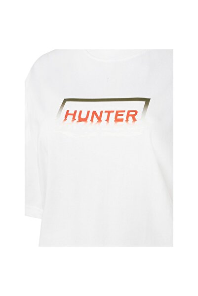 Hunter Μπλουζάκι Unisex HARU0007251 Λευκό