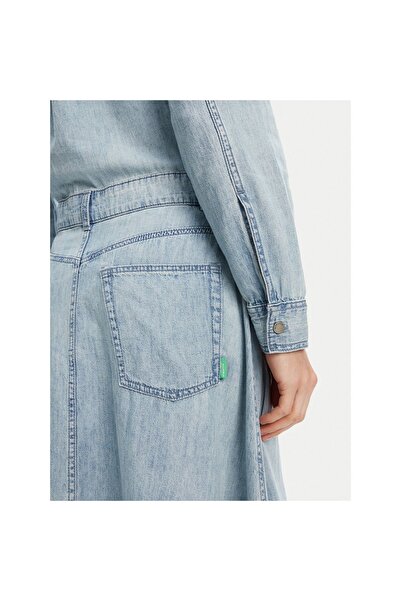 United Colors of Benetton Rochie din denim pentru femei 4RZKDV0B5 Albastru