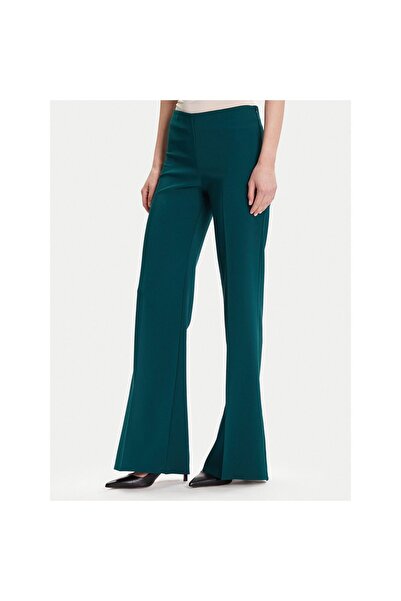 RINASCIMENTO Pantaloni Palazzo de damă CFC0125425003 Verzi