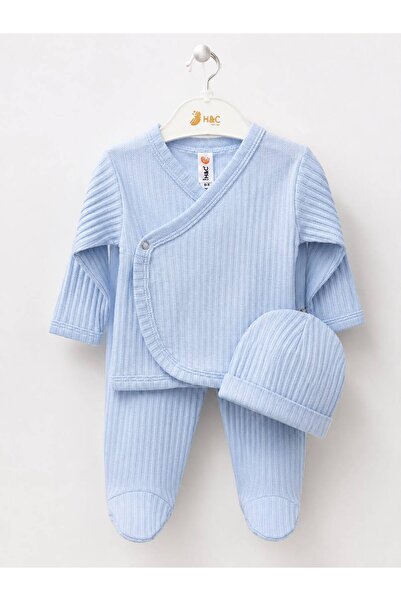H&C COOLBOY 100% Cotton 3-Piece Newborn Hospital Discharge Set: Bodysuit, Boo...
