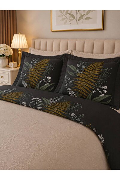 ŞENER HOME Clasy Ranforce 2-Piece Pillowcase with Cover 50X70 +5 cm Flounce