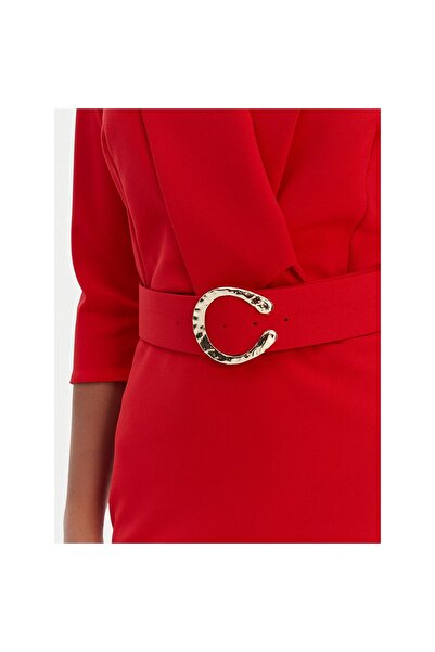 RINASCIMENTO Rochie de cocktail pentru femei CFC0126777003 Roșu