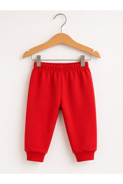 H&C %100 Pamuk Penye Bebek Tek Alt Pantalon 0-36 Ay