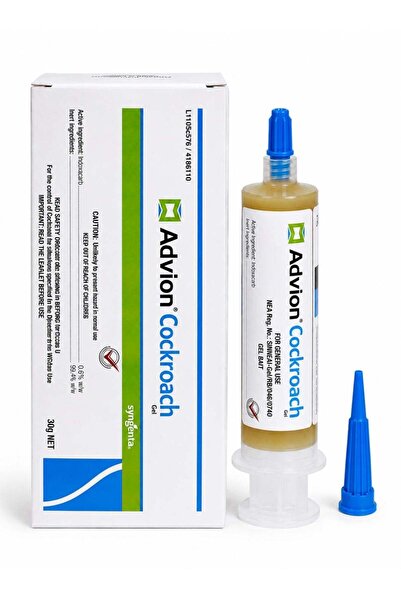 Genenic ADVISION Cockroach Gel Bait 30g with Precision Applicator Tip | Profe...