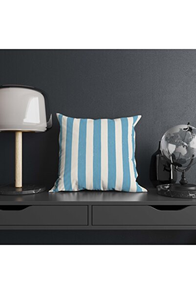 Şah Dekor Modern Stylish Dog Patterned Decorative 2-Piece Throw Pillow Cover Gift 43X43 cm