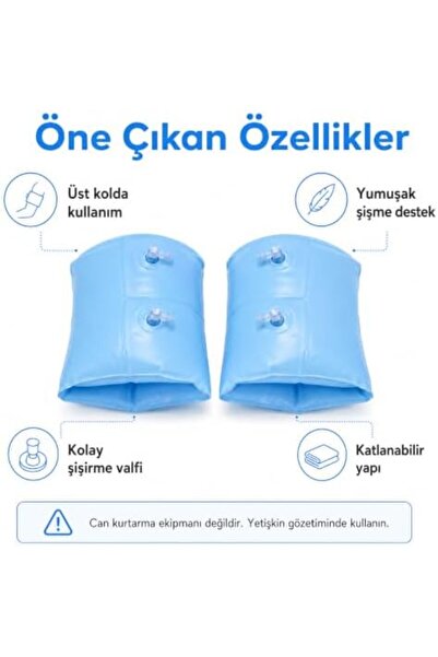 Yıldızan Children's Inflatable Swimming Arm Float, Inflatable Sea and Pool Ar...
