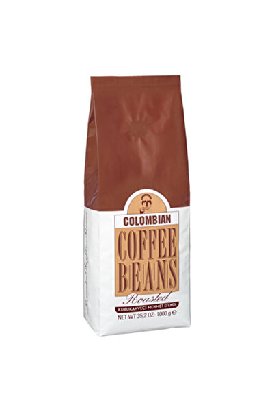 Mehmet Efendi Kurukahveci̇ Whole Bean Coffee 1 kg Colombia (Pack of 4)