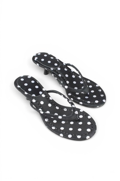 luuq shoes Solenze Flip-Flop Heeled Slippers