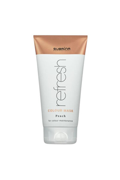 Subrina Professional Refresh Colour Mask, Peach shade, 150 ml