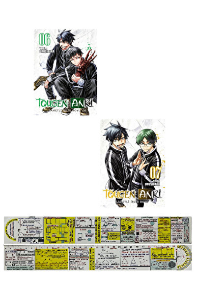Komik Şeyler Tougen Anki 6-7. Ciltler Manga Seti (Manga Ayracı ve Özel Cetvel...