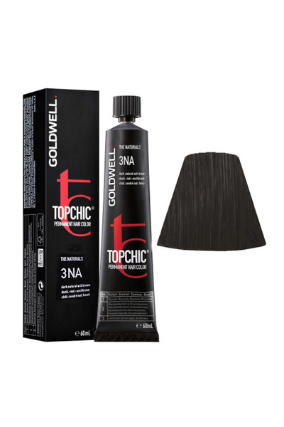 GOLDWELL TopChic, Vopsea de păr permanentă, 3Na, 60 ml