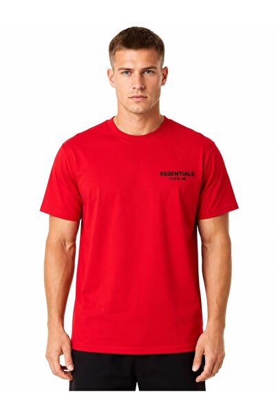 HZR wear Men's Injection Printed Basic T-Shirt Crew Neck Regular Fit 100% Cotton