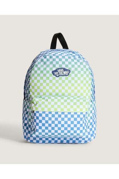 Vans Rucsac Old Skool Grom Check Albastru