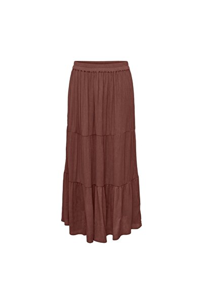 ONLY Fustă maxi de damă 15324808 Maro