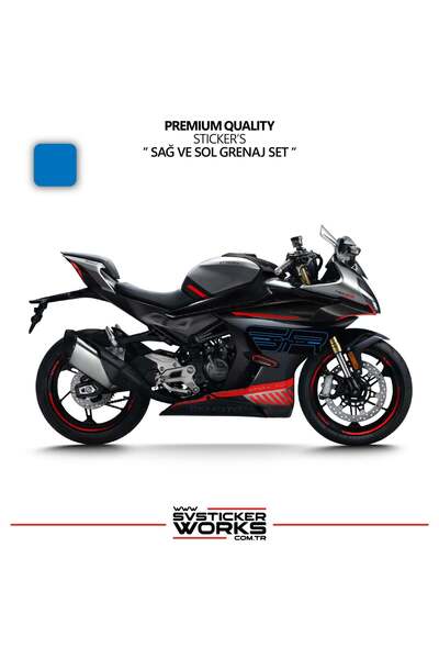 ARONA CFMOTO 450SR ملصق جريناج مجموعة اليسار الأيمن نموذج ملصق ملصق عالي الجودة