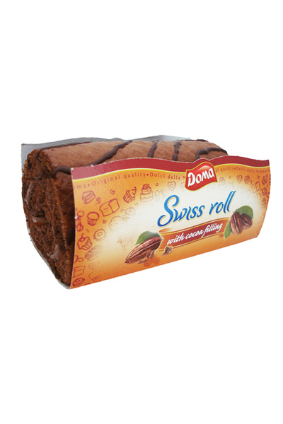 DOMA SWISS ROLL 115gr - (ΓΕΜΙΣΗ ΚΑΚΑΟ)