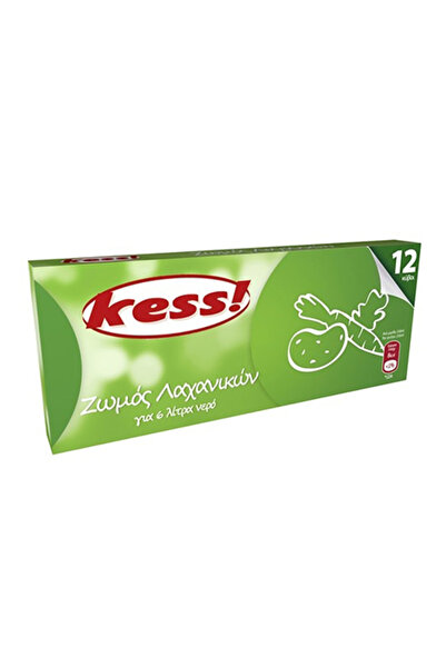 KESS ΚΥΒΟΣ (6lit x 120gr.) - (ΛΑΧΑΝΙΚΩΝ)