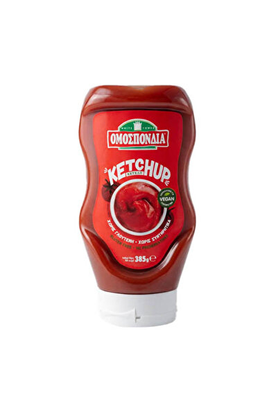 Omospondia ΟΜΟΣΠΟΝΔΙΑ KETCHUP 385gr. - (ΠΛΑΣΤΙΚΗ ΦΙΑΛΗ)