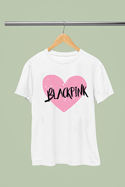 MAGORS تيشيرت قطني مطبوع بأكمام قصيرة من BLACKPINK K-POP BAND للشباب والأطفال