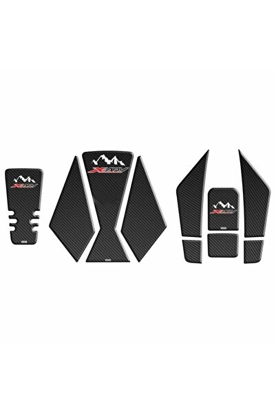 Motiker Honda X-ADV 750 Tank Pad Damla Sticker Tasarım Modeli