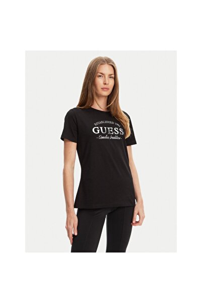 Guess Tricou de damă V5YI12J1314 Negru