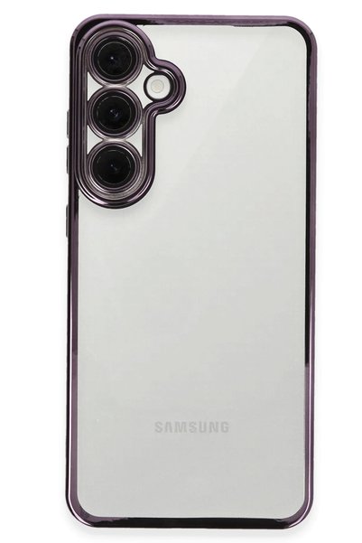 New Face Matxzngz Galaxy S24 Fe Case with Lens Silicone (184856) - Purple